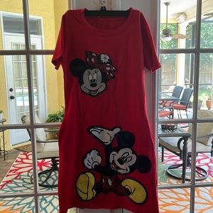 8053 Mickey Mouse women’s dress size M